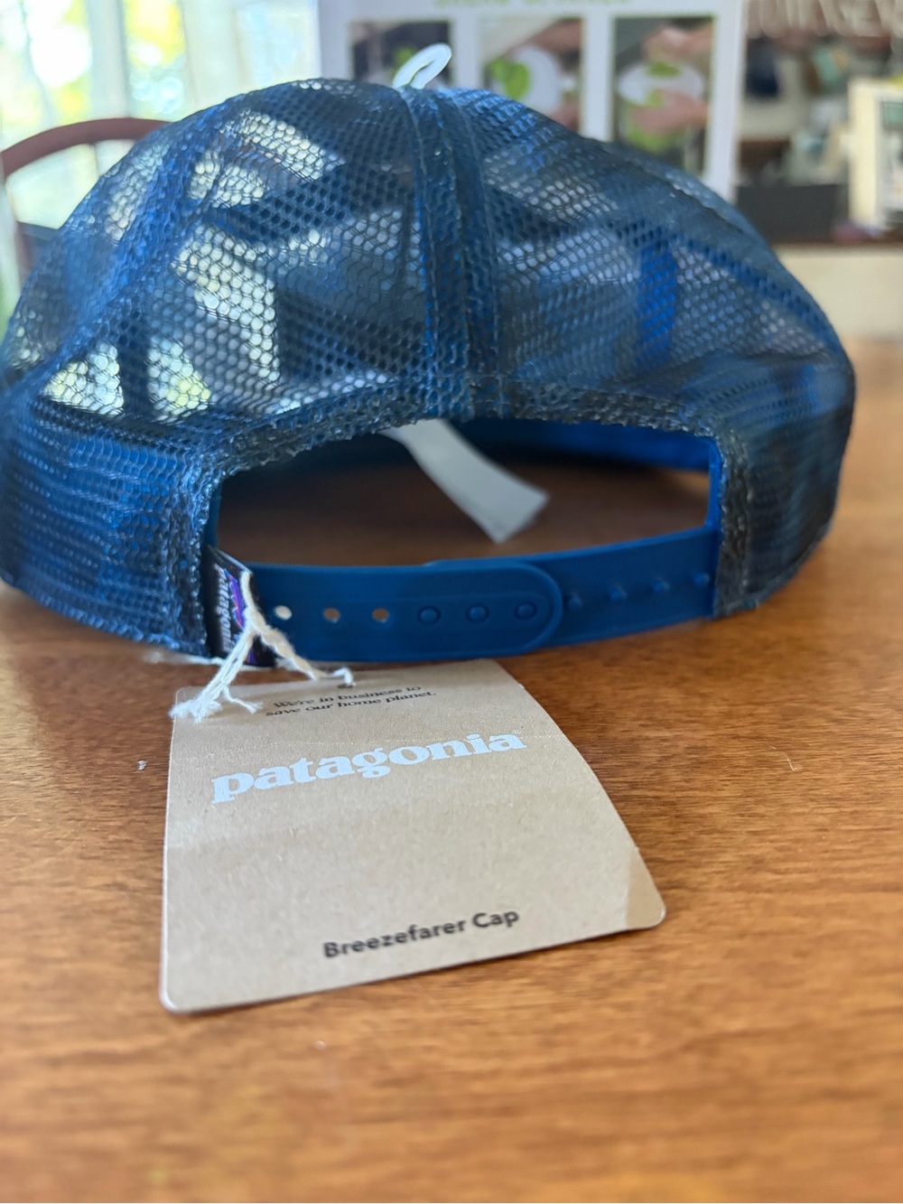 Patagonia Mesh Trucker Hat - Blue - Picture 3 of 8